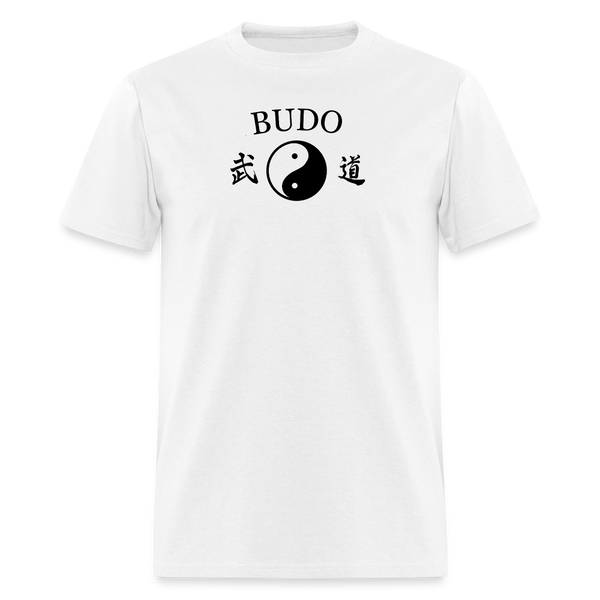 Budo Yin and Yang Men's T-Shirt - white