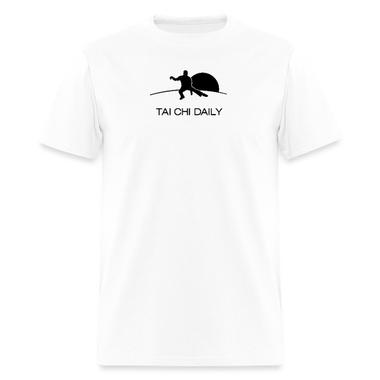 Tai Chi Daily Men's T-Shirt - white