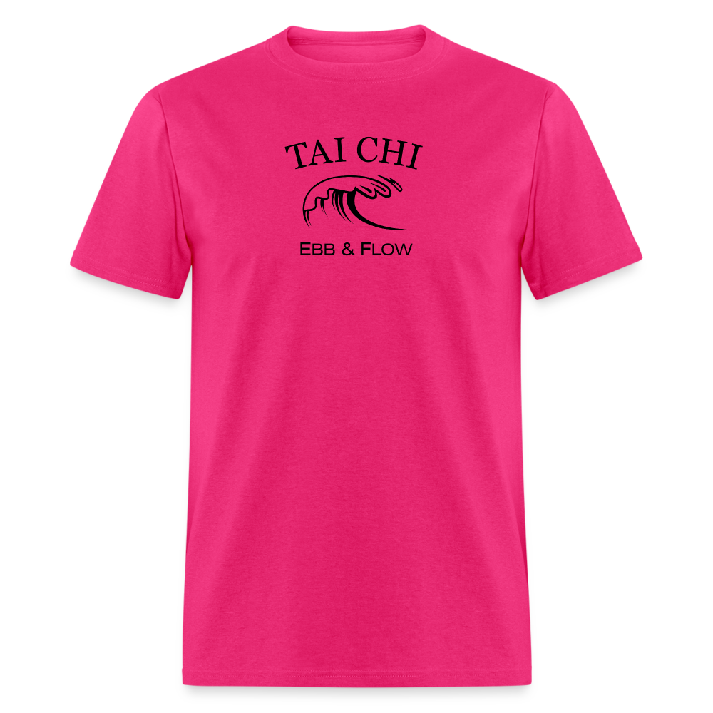 Tai Chi Ebb & Flow Men's T-Shirt - fuchsia