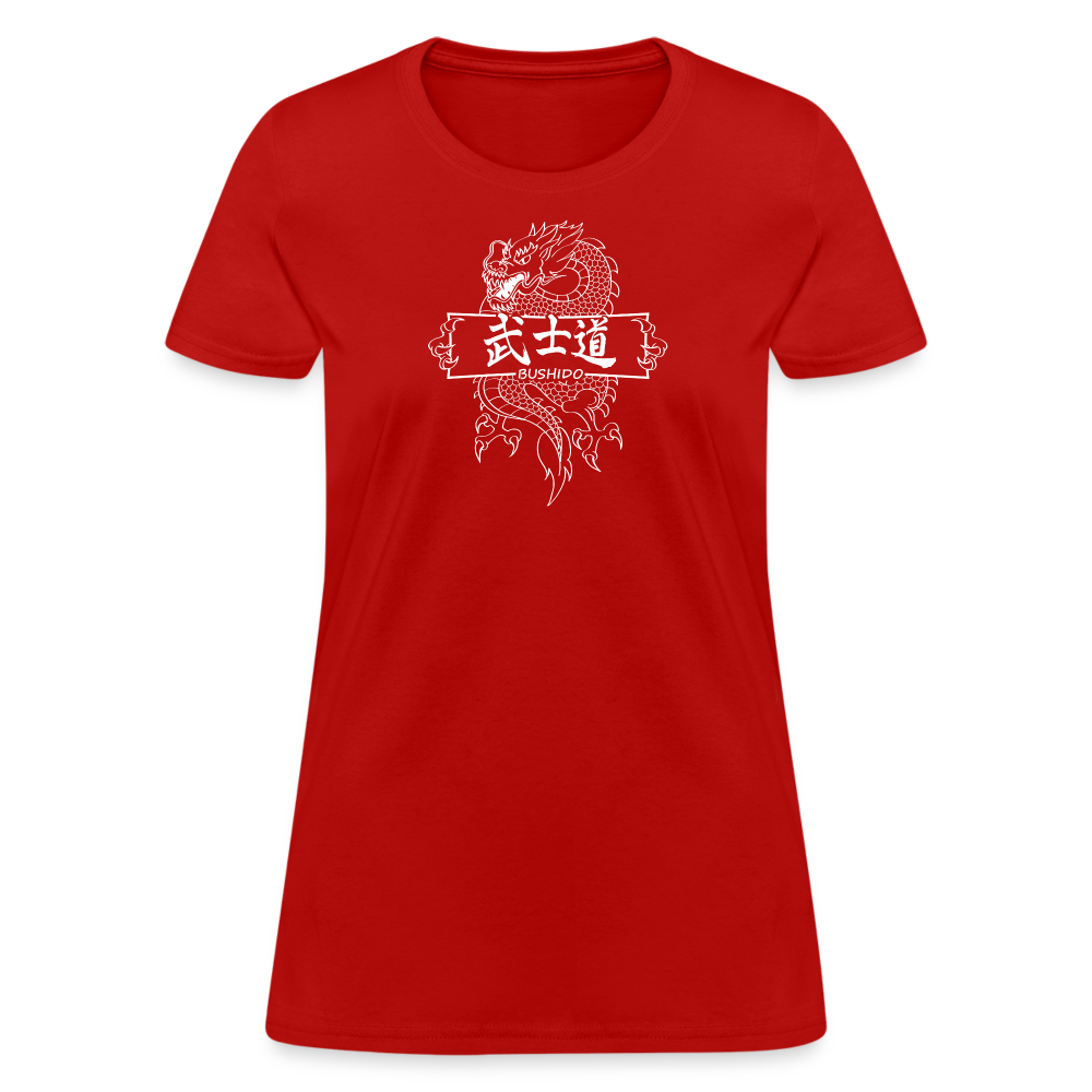 Dragon Bushido Women's T-Shirt - red