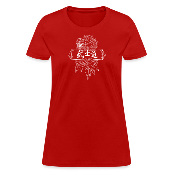 Dragon Bushido Women's T-Shirt - red