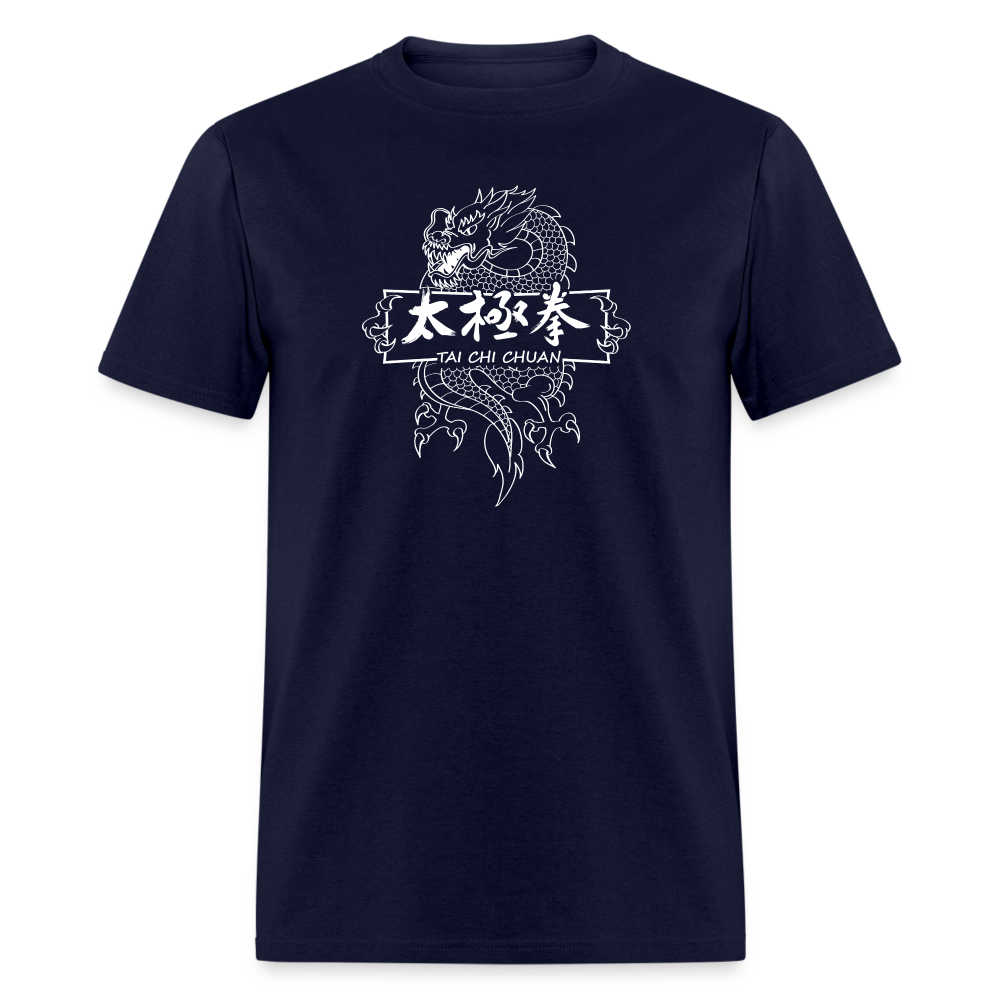 Dragon Tai Chi Chuan Men's T-Shirt - navy