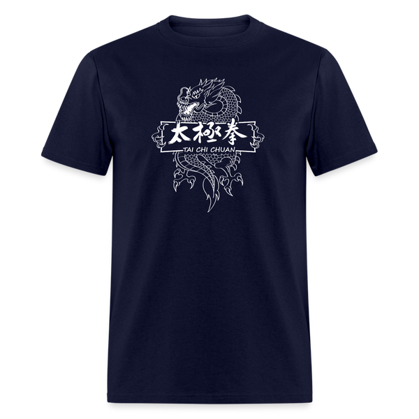 Dragon Tai Chi Chuan Men's T-Shirt - navy