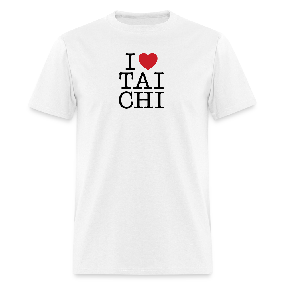 I Love Tai Chi Men's T-Shirt - white