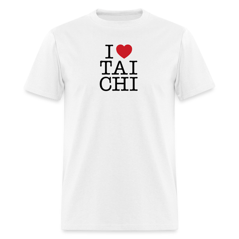 I Love Tai Chi Men's T-Shirt - white