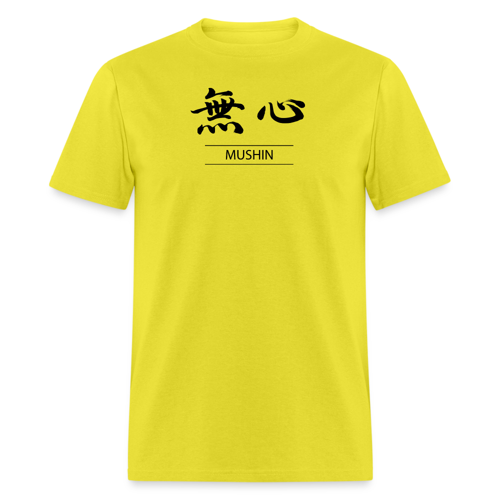 Mushin Kanji Men's T-Shirt - yellow