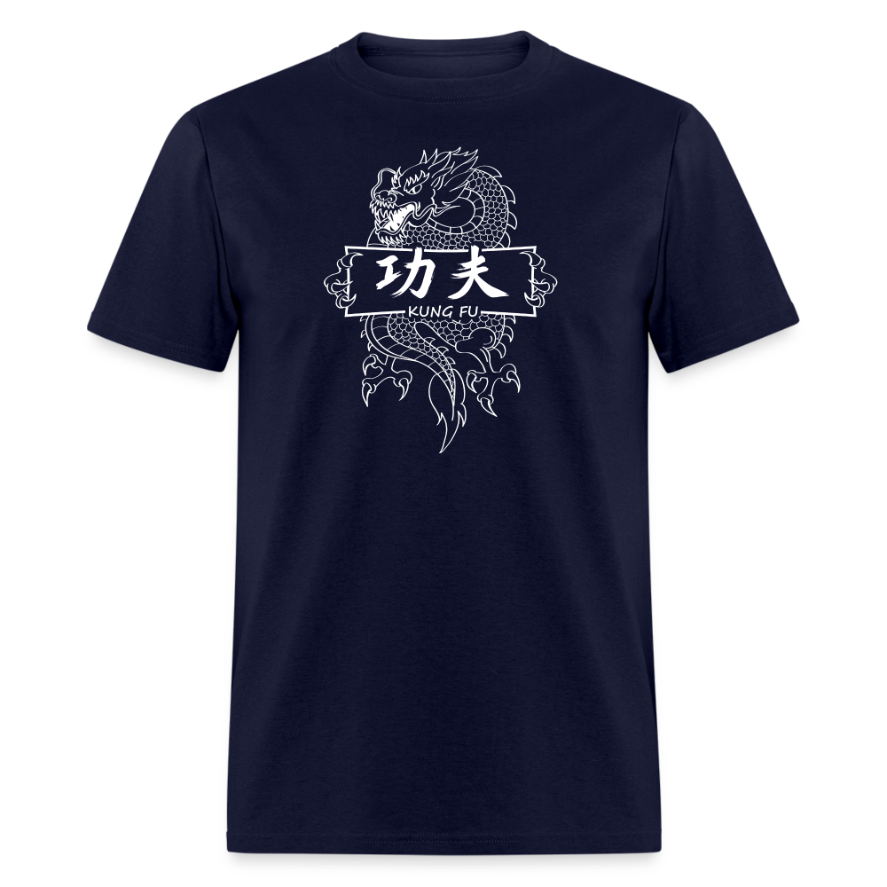 Dragon Kung Fu Men's T-Shirt - navy