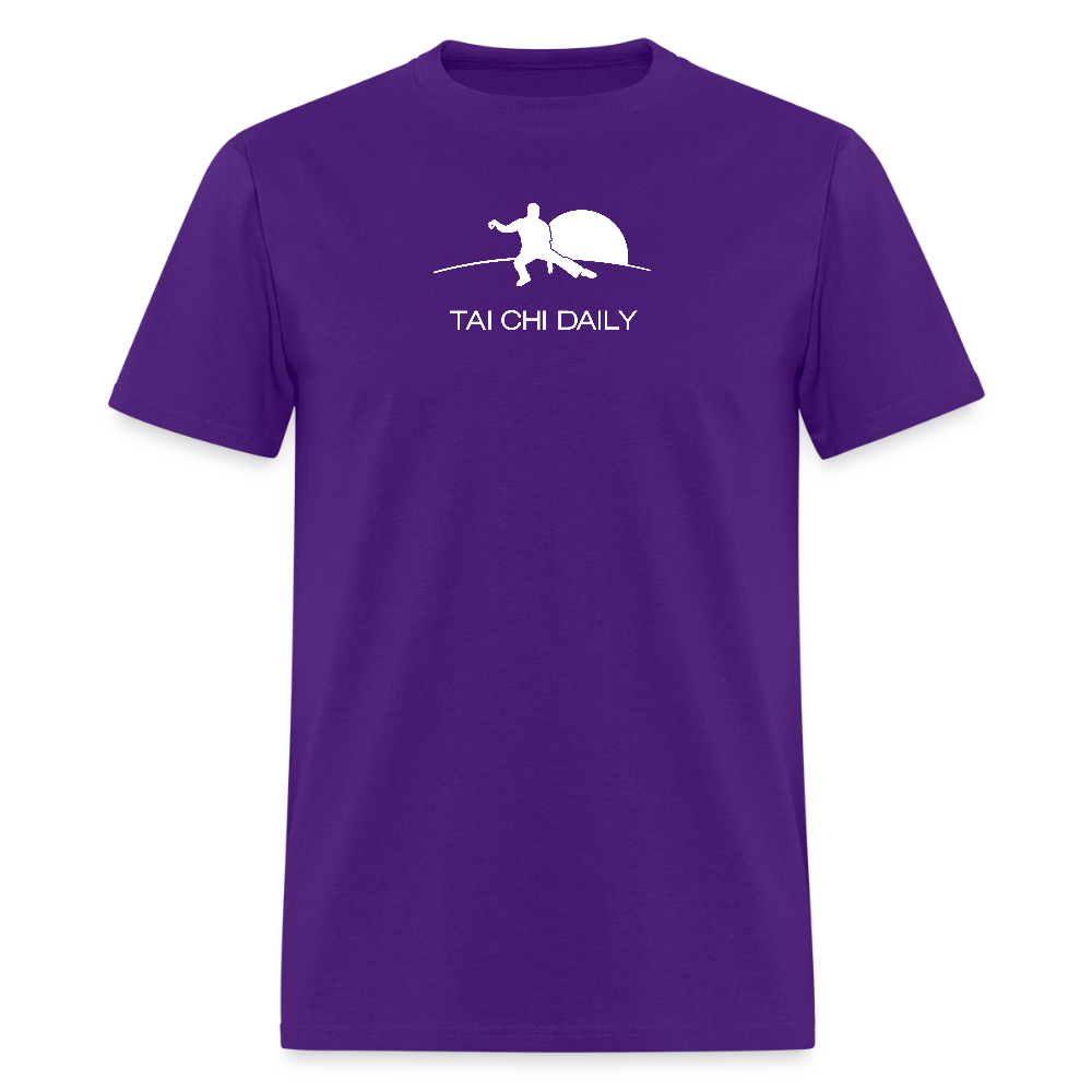 Tai Chi Daily Men's T-Shirt - purple