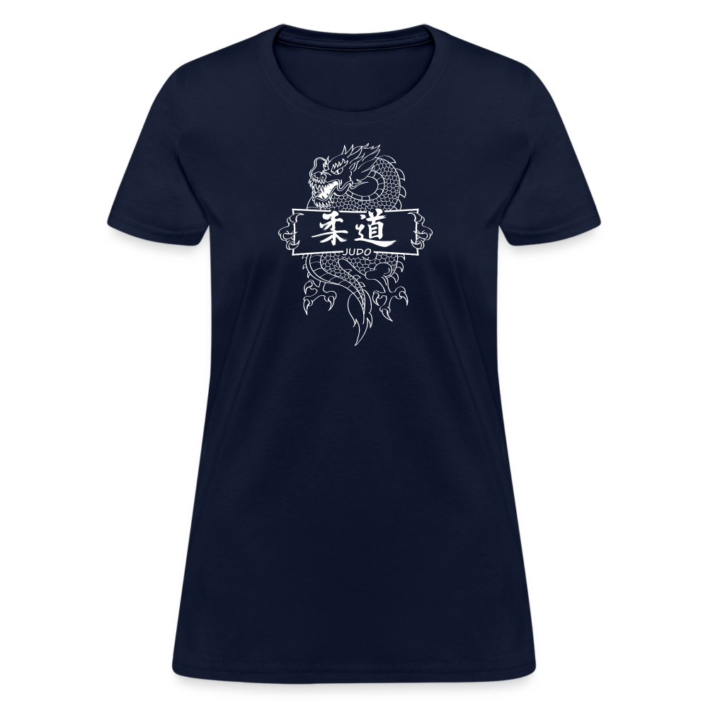 Dragon Judo Women's T-Shirt - navy