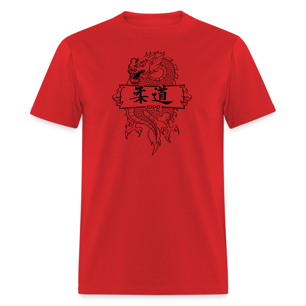 Dragon Judo Men's T-Shirt - red