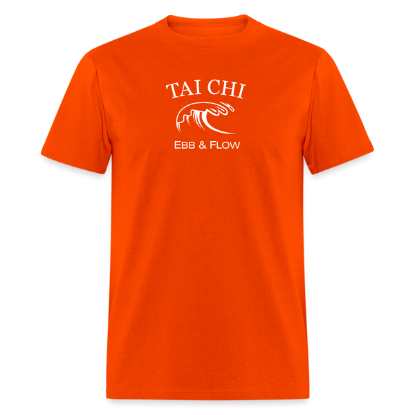 Tai Chi Ebb & Flow Men's T-Shirt - orange