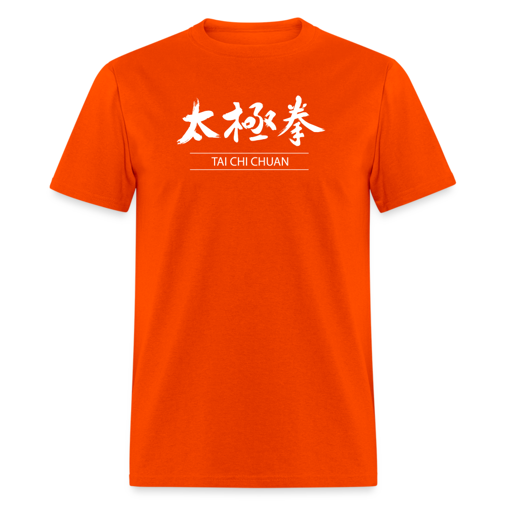 Tai Chi Chuan Kanji Men's T-Shirt - orange