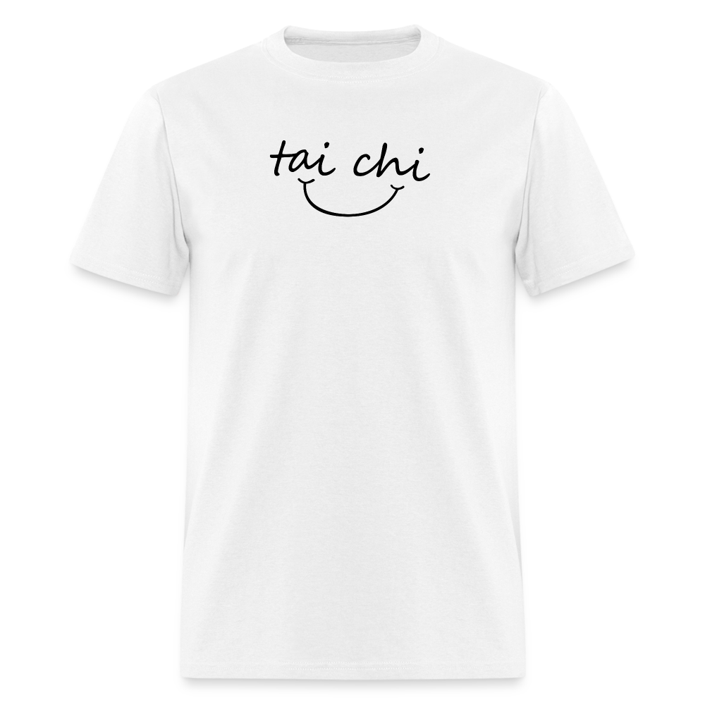 Tai Chi Smile Men's T-Shirt - white