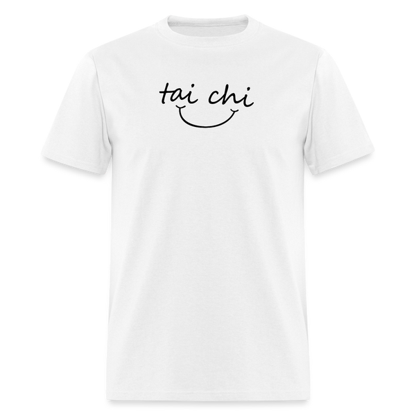 Tai Chi Smile Men's T-Shirt - white