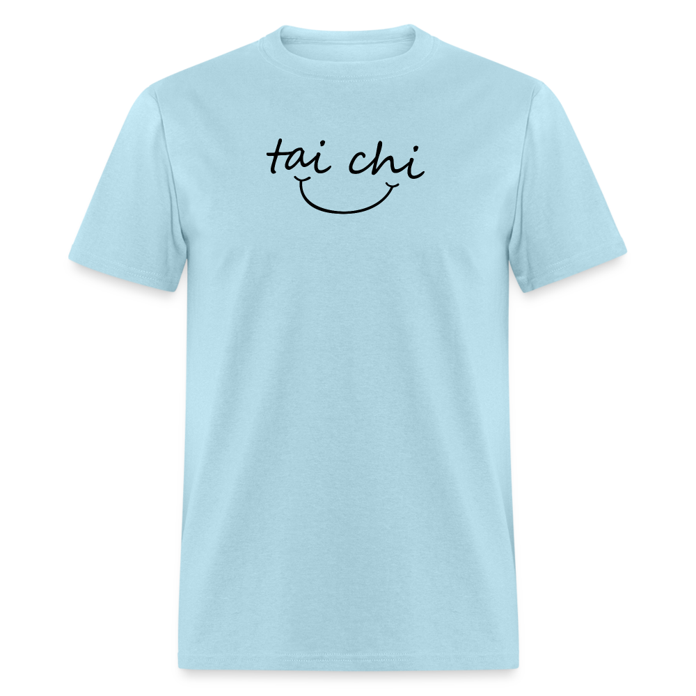 Tai Chi Smile Men's T-Shirt - powder blue