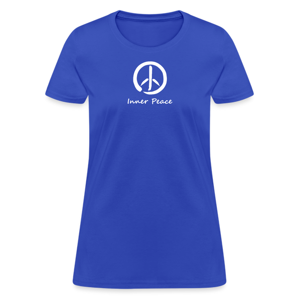 Inner Peace Women's T-Shirt - royal blue