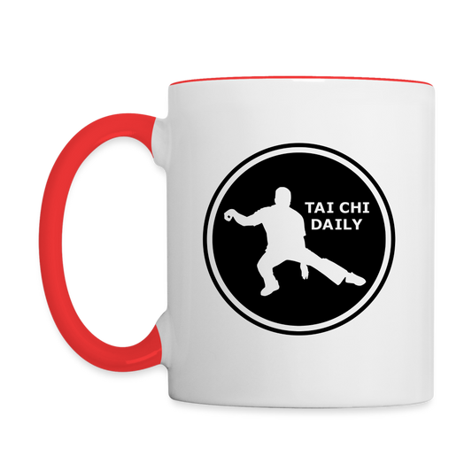 Tai Chi Daily™ Mug - white/red