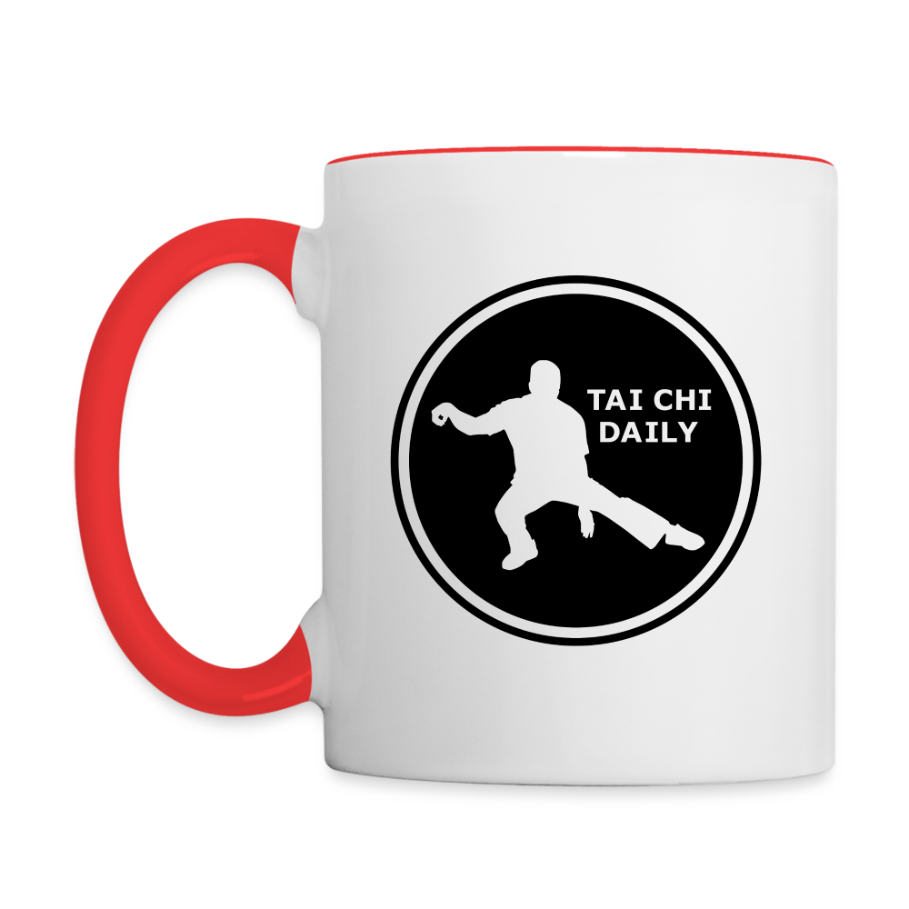 Tai Chi Daily™ Mug - white/red