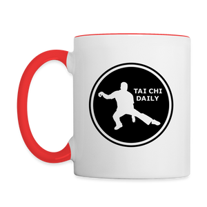 Tai Chi Daily™ Mug - white/red