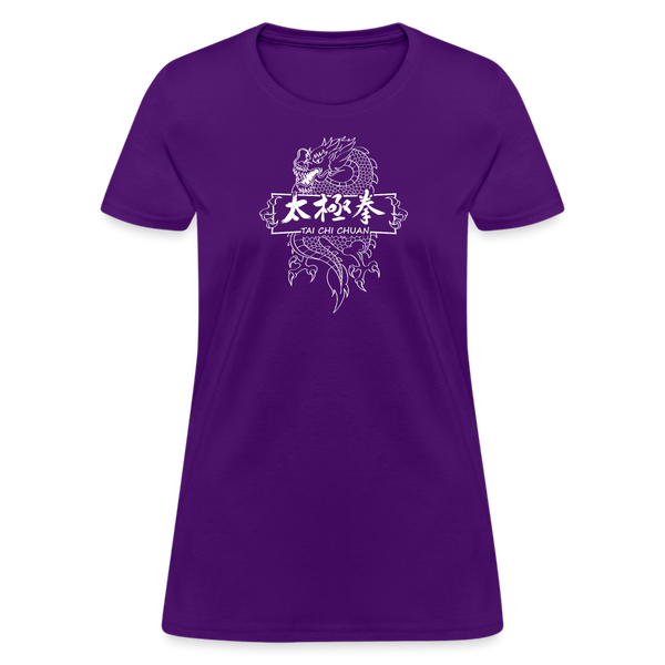 Dragon Tai Chi Chuan Women's T-Shirt - purple