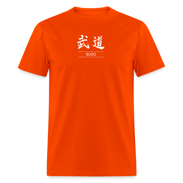 Budo Kanji Men's T-Shirt - orange