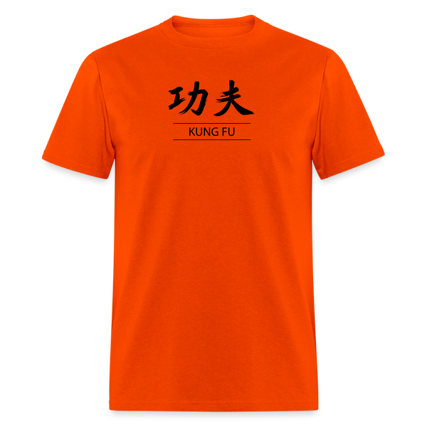 Kung Fu Kanji Men's T-Shirt - orange