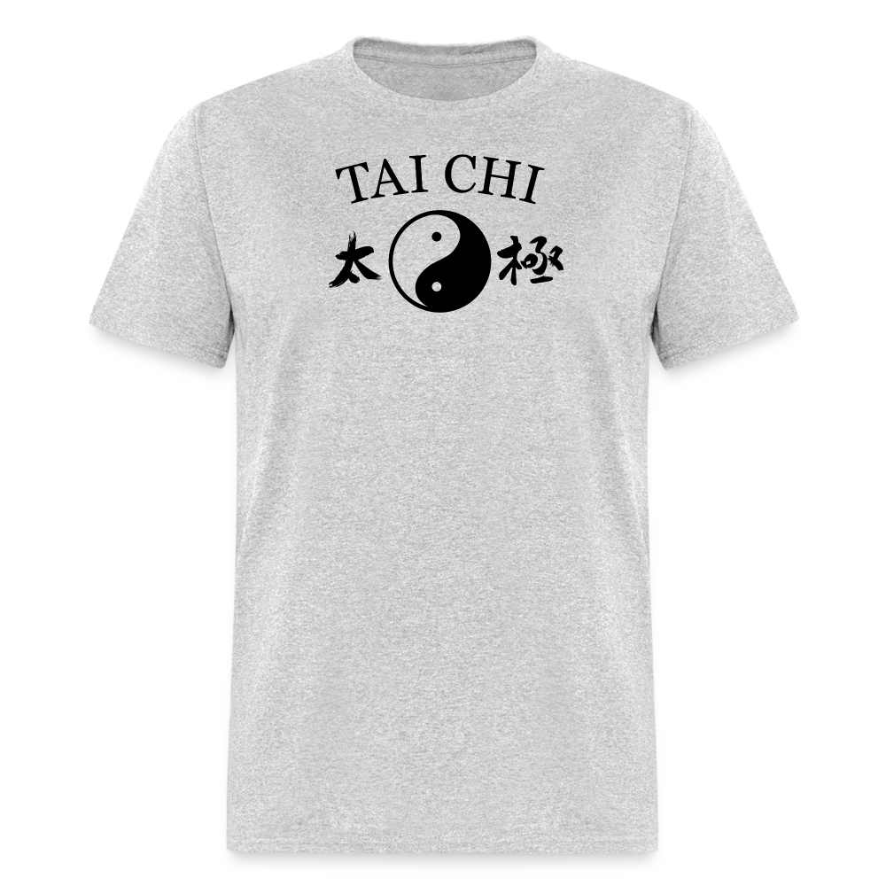 Tai Chi Yin and Yang Men's T-Shirt - heather gray