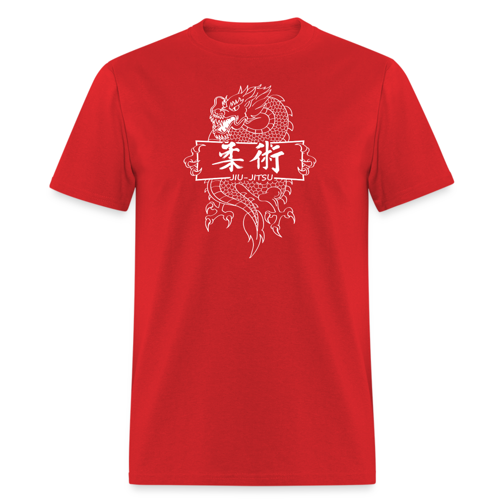 Dragon Jiu-Jitsu Men's T-Shirt - red