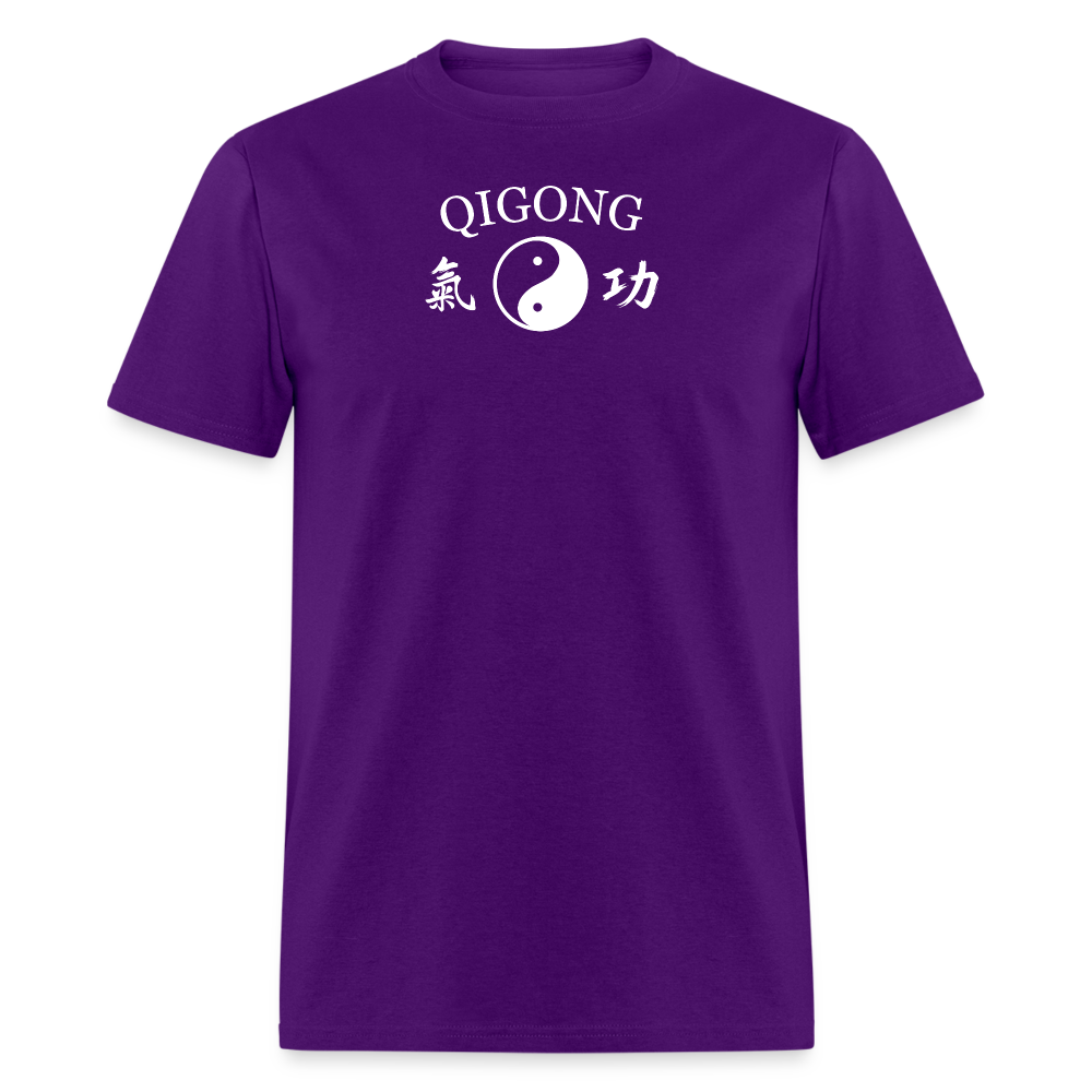 Qigong Kanji Men's T-Shirt - purple