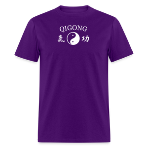 Qigong Kanji Men's T-Shirt - purple