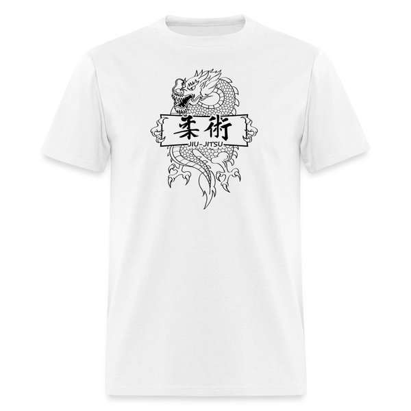 Dragon Jiu-Jitsu Men's T-Shirt - white