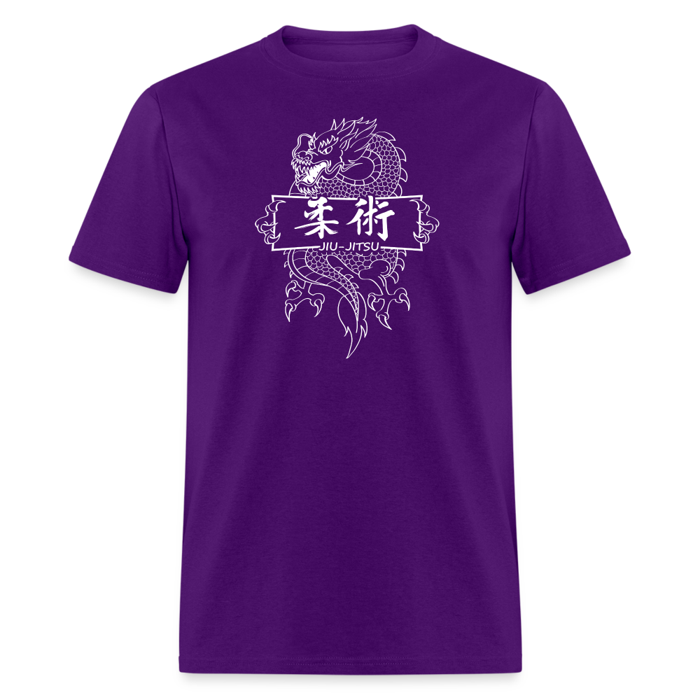 Dragon Jiu-Jitsu Men's T-Shirt - purple