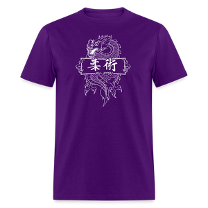 Dragon Jiu-Jitsu Men's T-Shirt - purple