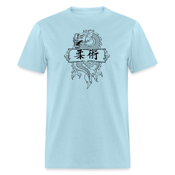 Dragon Jiu-Jitsu Men's T-Shirt - powder blue