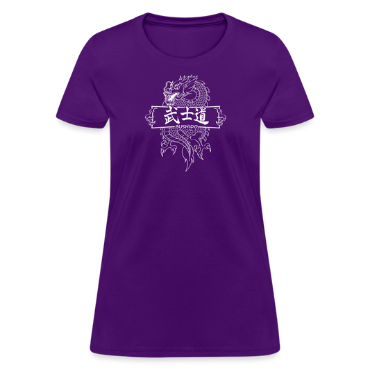 Dragon Bushido Women's T-Shirt - purple