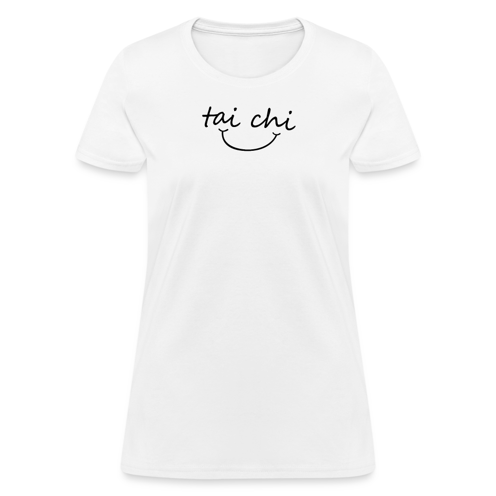 Tai Chi Smile Women's T-Shirt - white