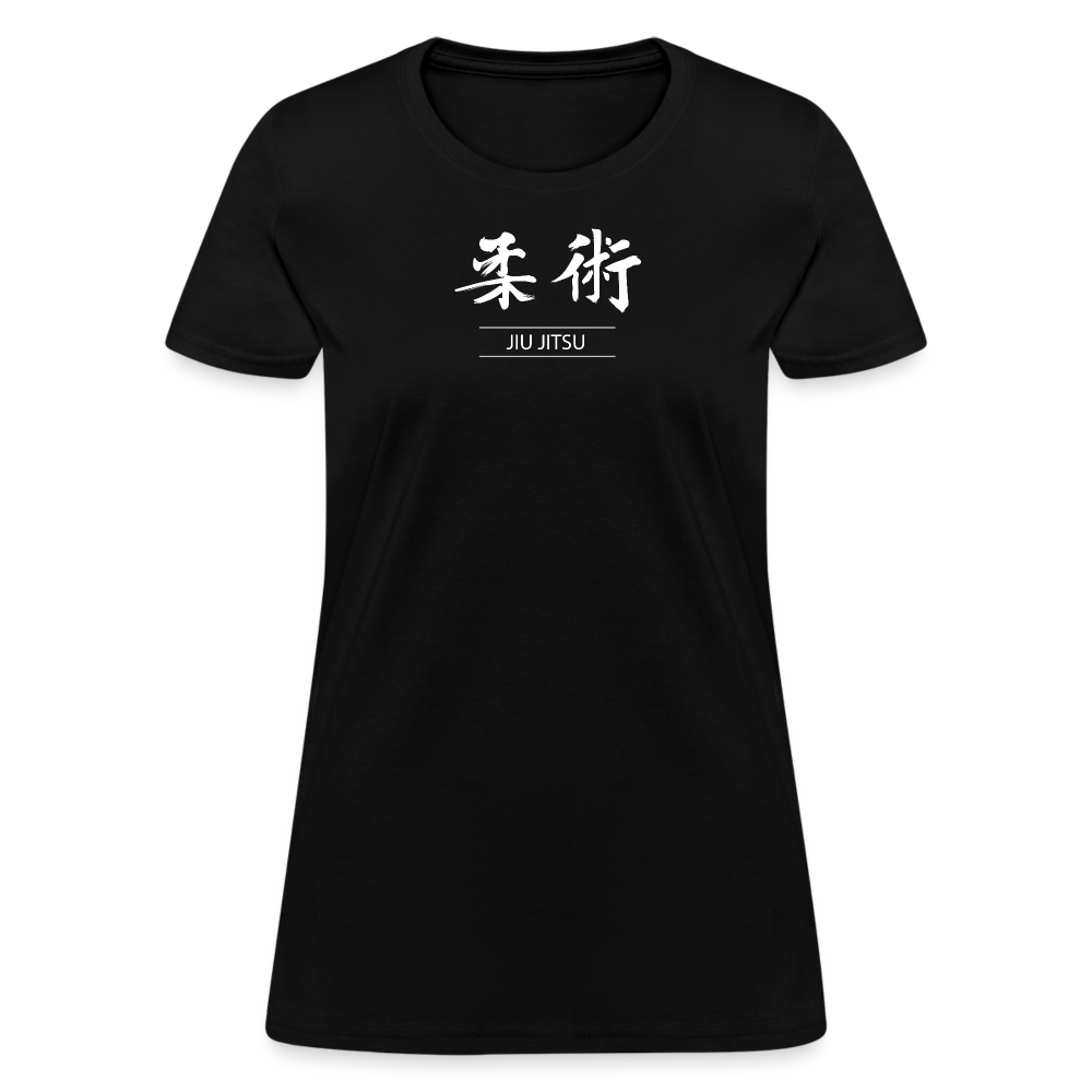 Jiu-Jitsu Kanji Women's T-Shirt - black