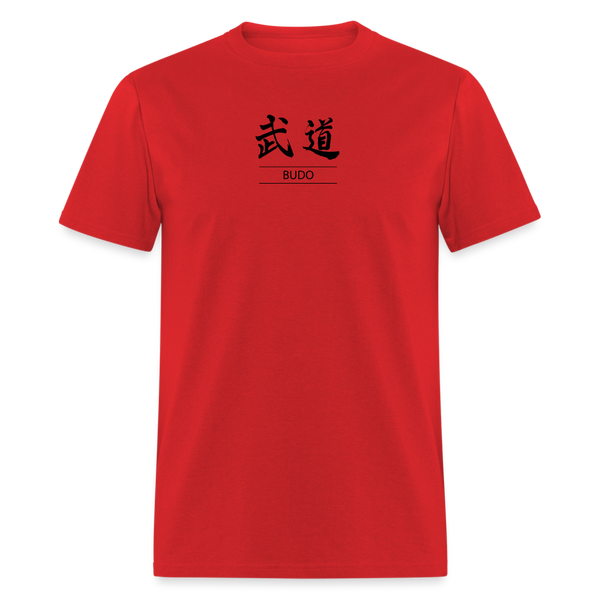 Budo Kanji Men's T-Shirt - red