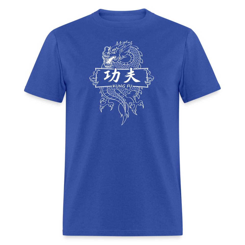 Dragon Kung Fu Men's T-Shirt - royal blue