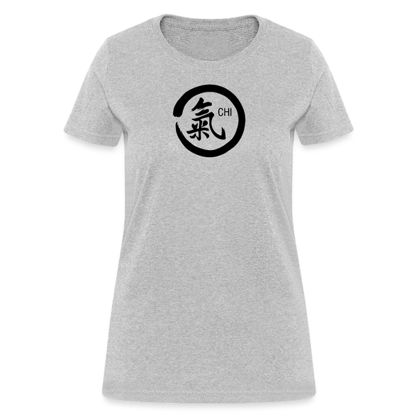 Chi Kanji Women's T Shirt - heather gray