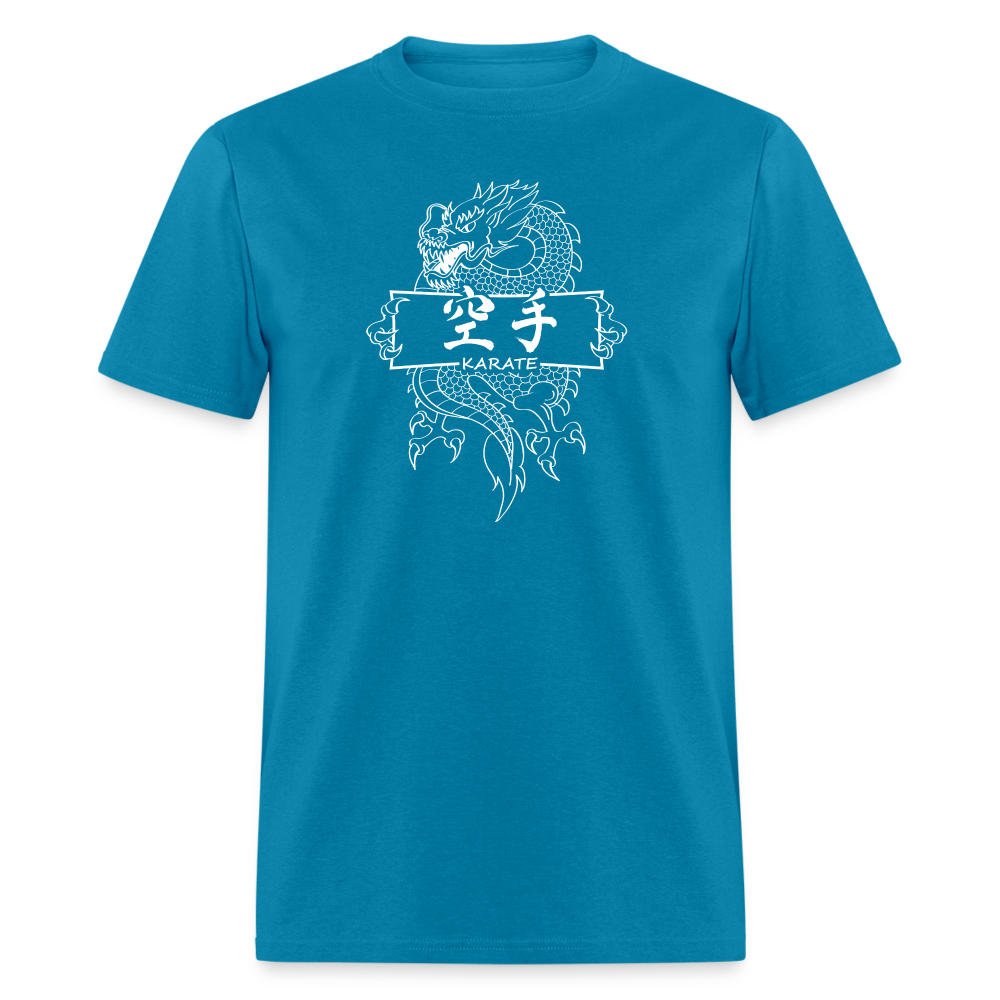 Dragon Karate Men's T-Shirt - turquoise