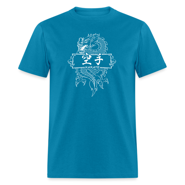 Dragon Karate Men's T-Shirt - turquoise