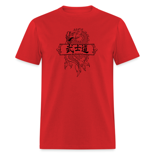 Dragon Bushido Men's T-Shirt - red