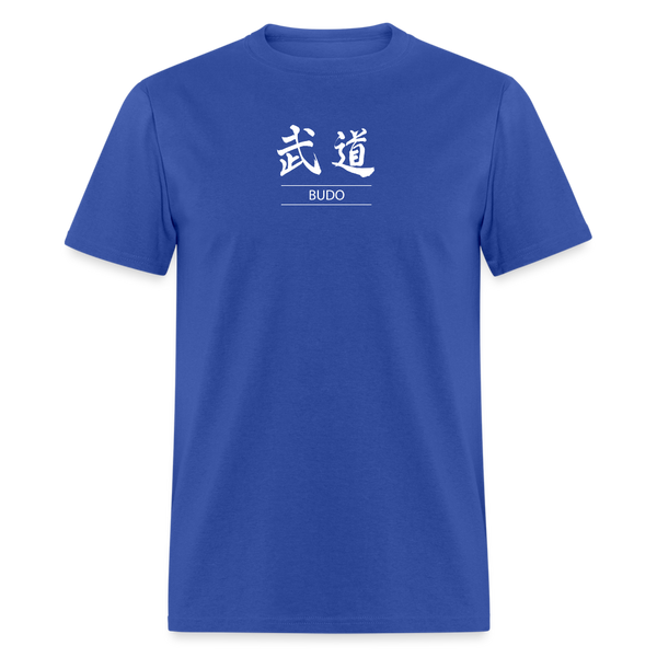 Budo Kanji Men's T-Shirt - royal blue