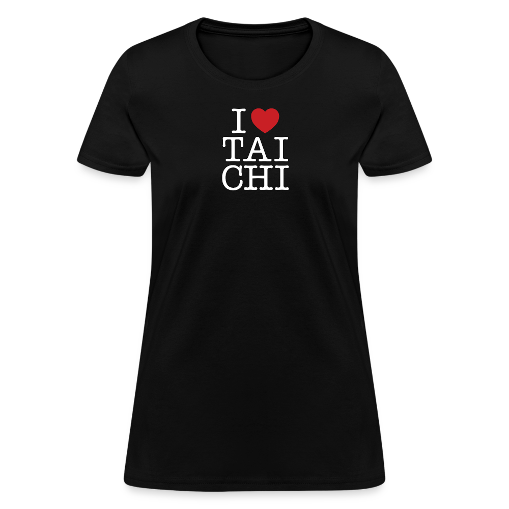 I Love Tai Chi Women's T-Shirt - black