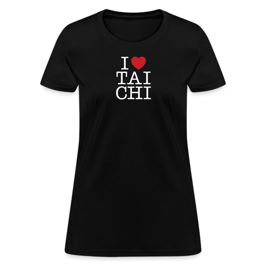 I Love Tai Chi Women's T-Shirt - black