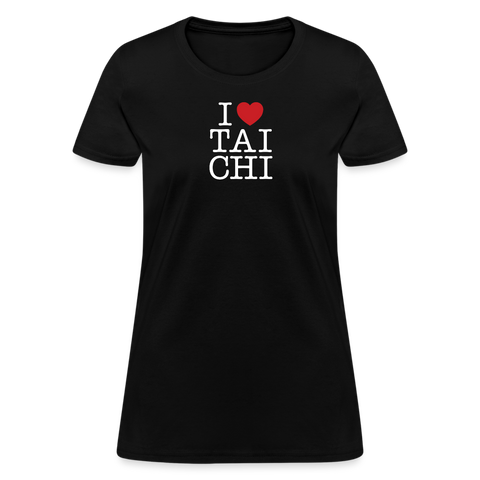 I Love Tai Chi Women's T-Shirt - black