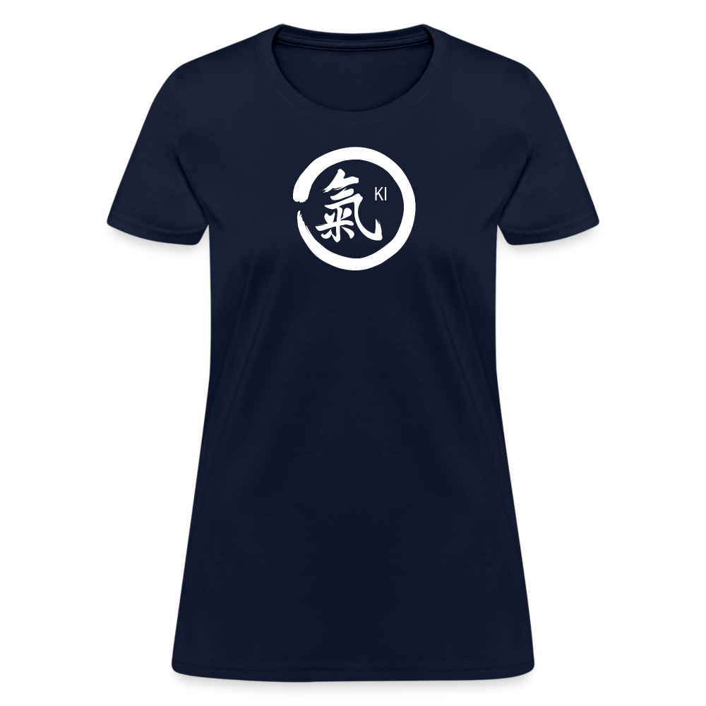 Ki Kanji Women's T Shirt - navy