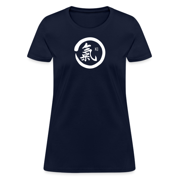 Ki Kanji Women's T Shirt - navy