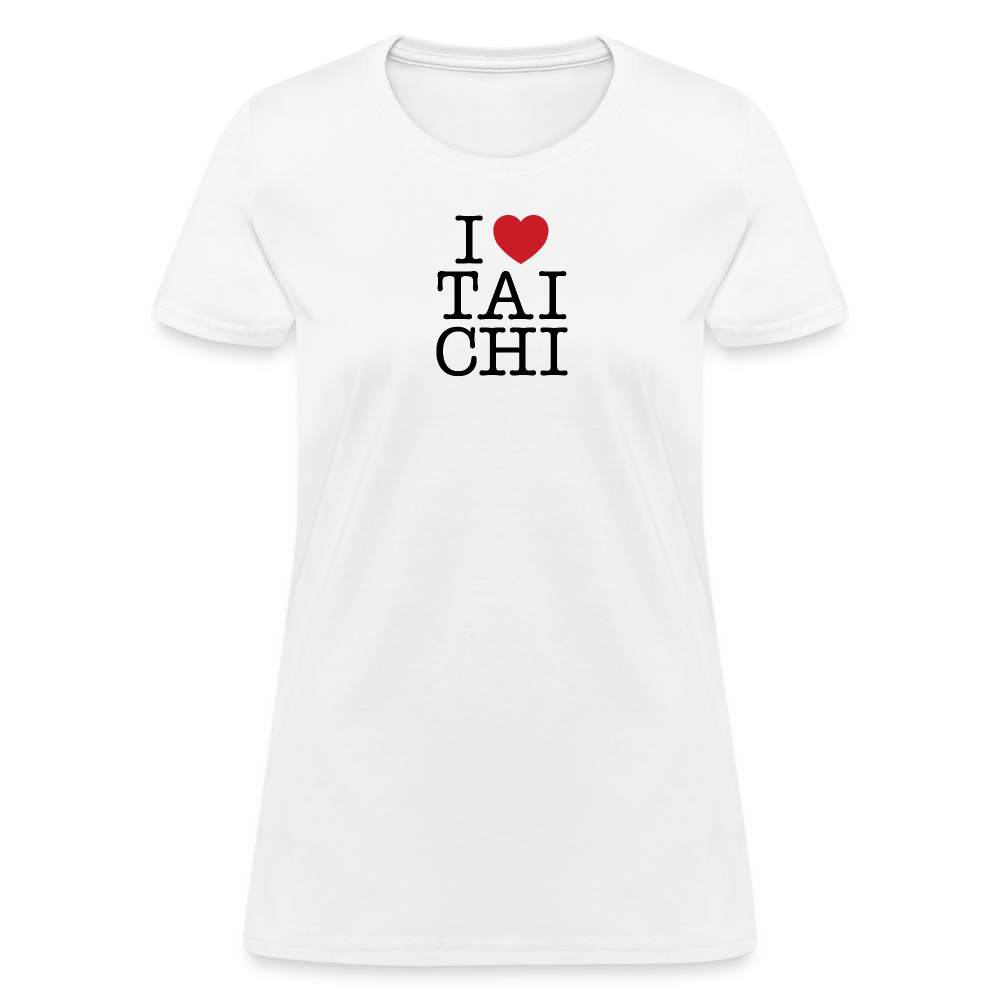 I Love Tai Chi Women's T-Shirt - white